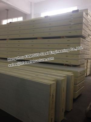 China PU Sandwich Panels Refrigerated Cold Room Panel Used In Poultry Slaughter for sale