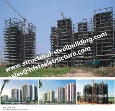 China Los apartamentos fabricaron edificios de marco de acero multi del piso en venta