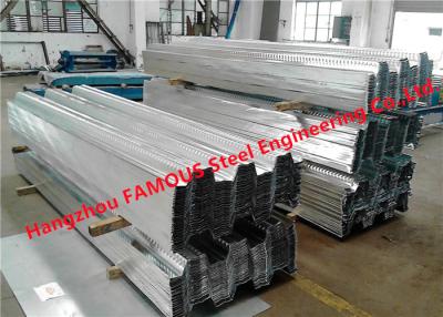 China Galvanized Metal Floor Deck Formwork Floor Slab System Construction à venda