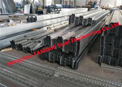China Customized Composite Floor Deck Unshoring Galvanized Steel Flooring Fabrication en venta