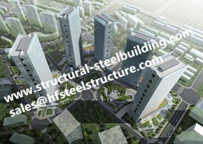 China Medio bajo y alto edificio de acero de varios pisos de Hise/edificios prefabricados de acero en venta