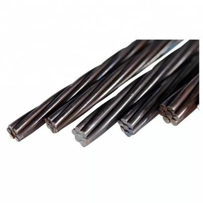 China Tensile Strength 1*7 Steel Strand Elongation ASTM A416 High Strength Epoxy Resined à venda
