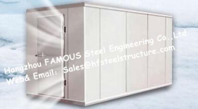 China Prefab Walk in Freezer Units Cold Room And Walk In Cooler Box  with Metal Camlock Panels For Poultry for sale