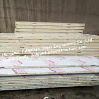 China Fireproof Industrial Freezer Panels / PU Sandwich Panels With Broad Availability for sale