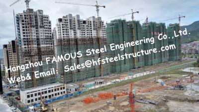 China Prefab Modular Architecture Multi Storey Steel Frame Buildings Apartment Project for sale