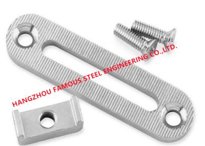 China Hot Dipped Galvanized Steel Buildings Kits GI Serrated Bracket Washer Steel Plates for sale