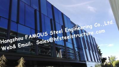 China Q235 / Q345 Steel Prefab Buildings / Multi Storey Steel Structures NZ Standard for sale