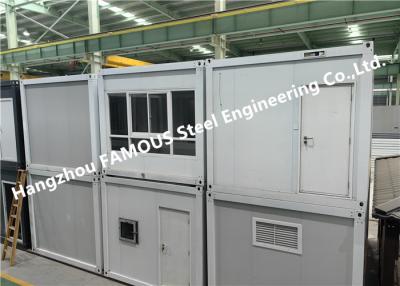 China 20ft Flat Pack Prefab Container House Einfach zu montieren Modularhaus zu verkaufen