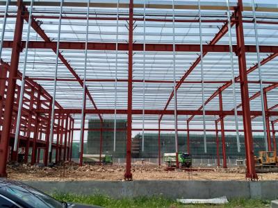 China Chinese Supplier Modern Assembly Industrial Steel Structure Building For Commercial Shopping Mall for sale