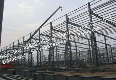 China as construções de aço industriais pré-fabricadas de moldação do aço montaram rapidamente a construção à venda