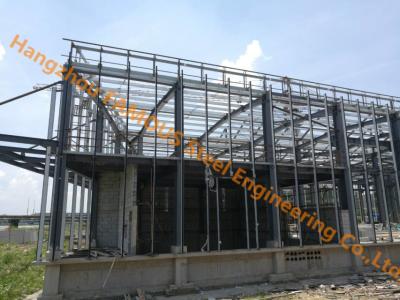 China Prefabricated Design EU Standard Pre-engineered Building Steel Structure Building With Tekla Model for sale