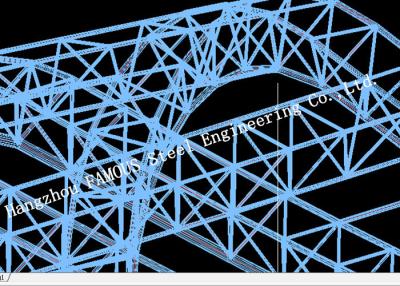 China Synthetic Stadium Steel Structure Building Architectural And Structural Engineering Designs for sale