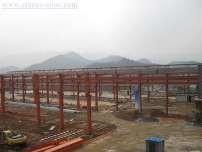 China Marco de edificios de acero industrial de la Pre-Ingeniería del palmo ancho, casa movible del envase en venta