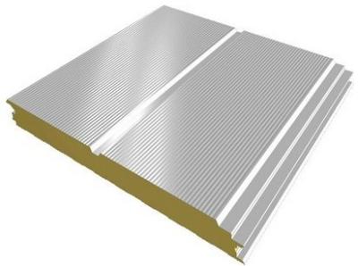 China Corrugated Steel Sheets Prepaint Galvalume Sandwich Panel Metal Roofing Sheets EPS, PU for sale