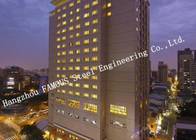 China Hotéis modernos residenciais das construções de aço pré-fabricadas da construção de engenharia civil à venda