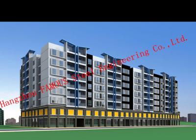 中国 構造スチール-組み立てられた多階の鋼鉄造るEPCの建築業者の概要および高層ビル 販売のため