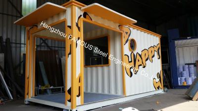 China Famous Pre - Engineered Building Practical 20ft Container House For Living House for sale