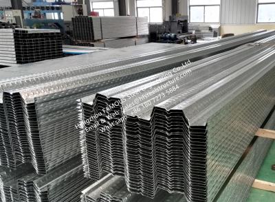 China Hoja compuesta de la cubierta de piso de la viga del braguero de la barra de acero de Kingspan para la construcción del entresuelo del bloque de cemento en venta