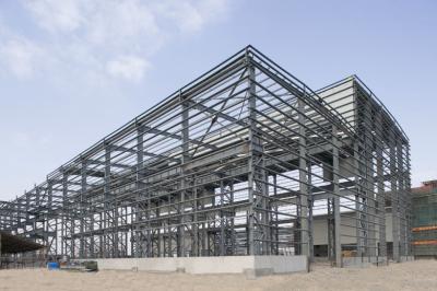 China Affordable Pre-engineering Industrial Steel Buildings Fabrication For Export for sale