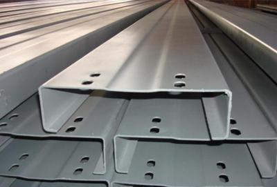China C Z Section Galvanised Steel Purlins Roll-formed From Hi-Tensile Steel Strip for sale
