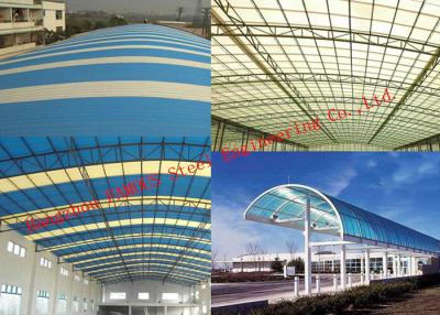 China Jogos de construções do aço de folha do telhado de UPVC para a construção da fábrica e a casa da construção à venda