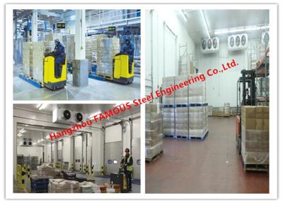 China Large Volume Temperature Controlled Cold Room Panel For Integrated Logistic Distribution Center for sale