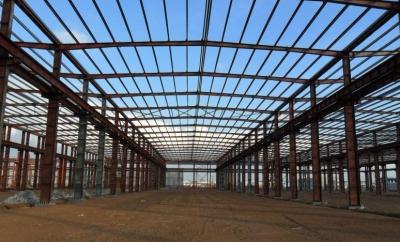 China Hot Dipped Galvanized Industrial Steel Building Engineering Design PKPM , 3D3S , X-steel for sale
