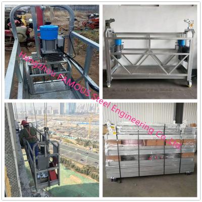 China Hot Dip Galvanized Suspended Scaffold Platform With Heavy Loading Capacity for sale