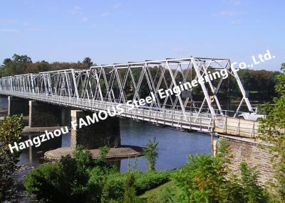 China High Performance Temporary Galvanized Surface Steel Bailey Bridge With Heavy Load Capacity for sale