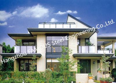China Prefabricated Luxury Pre-Engineered Building Customized Steel Villa House for sale