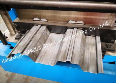 中国 床平板のシステム設定のための電流を通された鋼鉄合成の金属のDeckingの型枠 販売のため