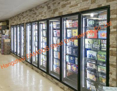 China Supermarket Multideck Heated Glass Door For Cold Room / Refrigerator Parts / Freezer for sale