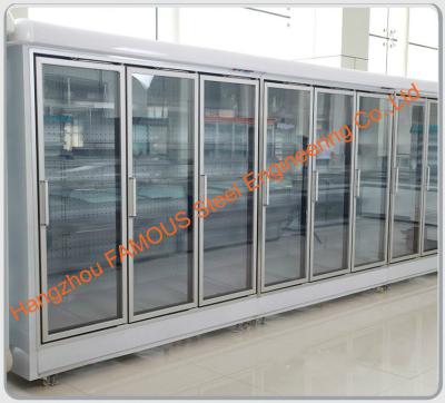 China Handelsabkühlungs-Anzeigen-Kühler-Glastür-Anzeigen-Gefrierschrank-Glas-Tür zu verkaufen