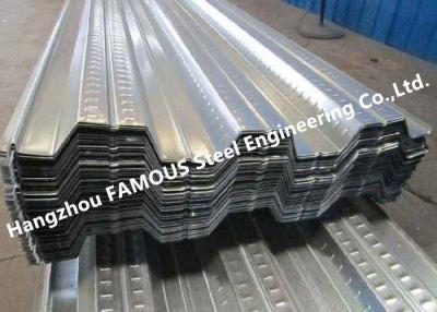 China Decking compuesto del piso del metal y hoja galvanizada del Decking del piso de acero acanalados en venta