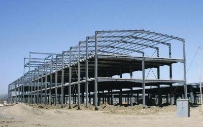 China Heavy Weight / Long Length Multi-storey Steel Building With Prefab Steel Structure for sale