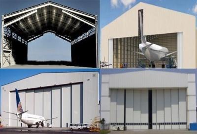 China Single Span Steel Structure Aircraft Hangar Buildings for sale