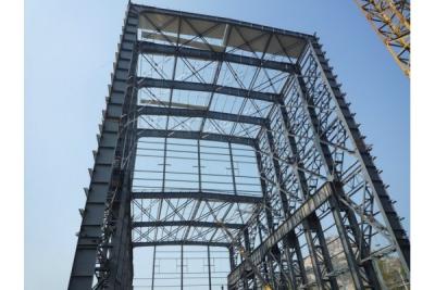 China Q345QD Heavy Steel Structural Industrial Steel Buildings With Welded H Beam Steel Structure for sale