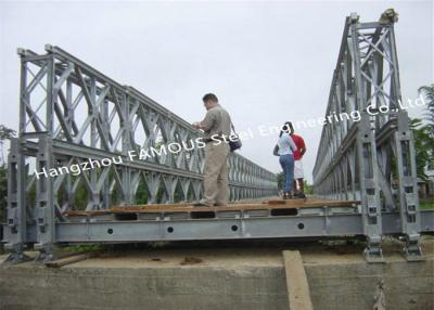 China Tipo compacto estándar americano 100 puente de Bailey de acero prefabricado equivalente en venta