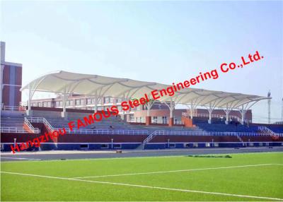 China High Tensile Fabric PVDF Membrane Structural Sports Stadiums Construction for sale