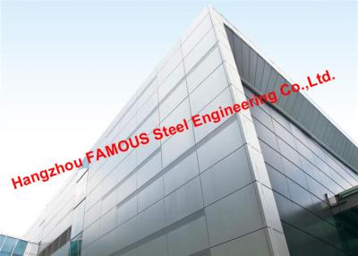China 2200 Square Meters Aluminum Veneer Curtain Wall and Awning Exported To Oceania for sale