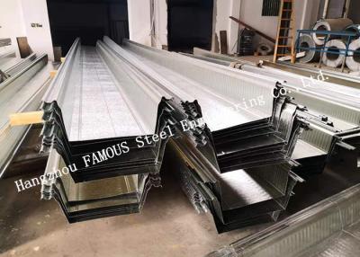China Corrugated Galvanized Metal Composite Floor Deck For Staircase Construction for sale