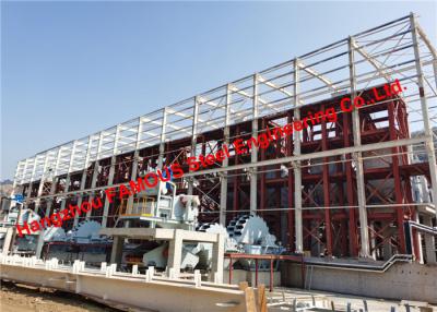 Китай Конструкция проекта промышленного проекта шахты стальной структуры полностью готовая продается