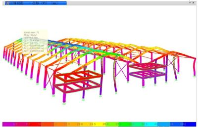 China 3D Location Structural Engineering Designs With Accurate Component Shape / Size for sale