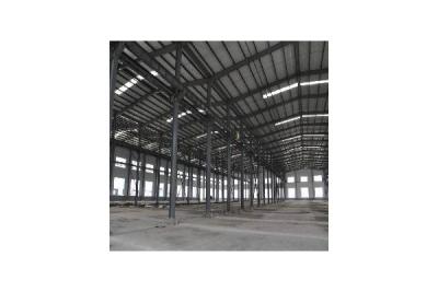 China Galvanized Structural Steel Fabrications Warehouse Buildings Covered By Wall Cladding Panel for sale
