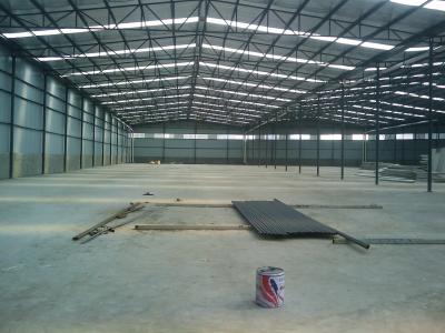 China Metal Pre-engineered Building Fabrication With Steel Panel Wall Roof for sale