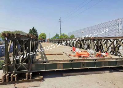 China AWS D1.1D1.5 Fabricated Steel Structures For Modular Bridges Truss Girder for sale