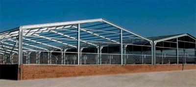 China Welded Or Hot Rolled, Railway Station, Q235 & Q345 Structural Metal Truss Warehouse for sale