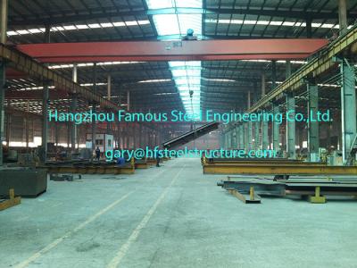 China Pre Engineered Commercial Steel Buildings Q345B H section for sale