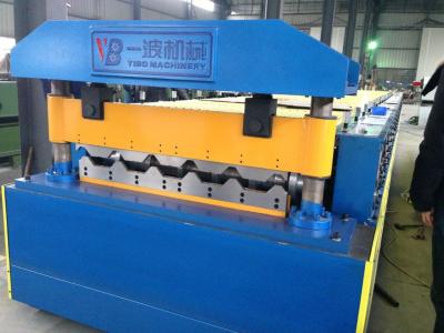 China Galvanized Corrugated roll forming machine / Double Layer Roll Forming Machine for sale