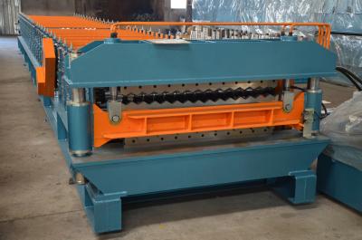 China 13KW Sheet Metal Roof Panel Roll Forming Machine CNC Servo for sale